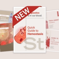 The new version of the Quick Guide to Haemostasis is available!